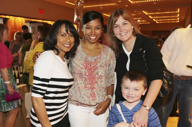 Leidy Vizcaino, Lyanne Perez, Susan and Mason Marks